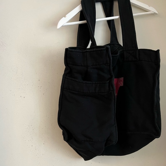 University of Wisconsin Sweatshirt Material Tote Bag - Picture 2 of 4